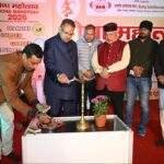 भारतीय ग्रामोत्थन संस्था द्वारा आयोजित द्रोण महोत्सव 2026 का शुभारंभ करते ग्राम्य विकास मंत्री गणेश जोशी*