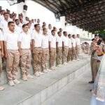 मुख्यमंत्री श्री पुष्कर सिंह धामी ने शनिवार को पुलिस लाइन देहरादून में प्रशिक्षण ले रहे पुलिस कांस्टेबलों को संबोधित किया।