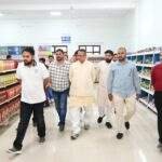 खटीमा में आयोजित होने वाले सैनिक सम्मान समारोह की तैयारियों को लेकर कार्यक्रम स्थल का निरीक्षण करते सैनिक कल्याण मंत्री गणेश जोशी