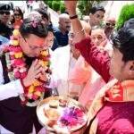 डोल आश्रम में मुख्यमंत्री ने श्री पीठम स्थापना महोत्सव में किया प्रतिभाग, 1100 कन्याओं का पूजन व माँ राजेश्वरी का अभिषेक