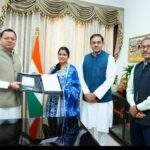 मुख्यमंत्री श्री पुष्कर सिंह धामी से बुधवार को मुख्यमंत्री आवास में सुश्री सपना राणा ने मुलाकात की