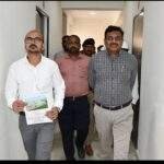 बागवाला में प्रधानमंत्री आवास योजना में बने 1872 आवासों का मुख्य सचिव ने किया निरीक्षण।