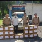चैकिंग के दौरान भारी मात्रा में अवैध शराब के साथ 01 अभियुक्त को पुलिस ने किया गिरफ्तार