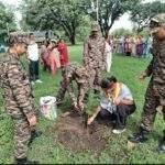 127 इन्फैंट्री बटालियन (टेरिटोरियल आर्मी) इकोलॉजिकल, गढ़वाल राइफल्स एवं आईटीबीपी ने हरेला पर्व पर किया संयुक्त वृक्षारोपण