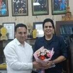 फिल्म अभिनेता अमन वर्मा ने की फिल्म विकास परिषद के नोडल अधिकारी से भेंट*