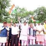 मुख्यमंत्री ने हर घर तिरंगा यात्रा कार्यक्रम में किया प्रतिभाग