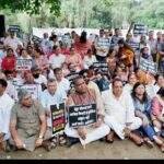 हल्द्वानी प्रकरण को लेकर भाजपा ने की सामाजिक सौहार्द संकल्प धरना एवं मार्च कांग्रेस नेता राहुल गांधी पर जातीय एवं सामाजिक सौहार्द बिगाड़ने की राजनीति का आरोप