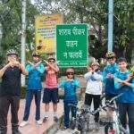 प्रथम नवरात्र पर देहरादून साइक्लिंग क्लब ने निकाली साइकिल राइड, उत्तराखंड की समृद्धि और साइकिलिंग लेन की उठाई मांग