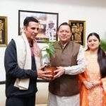 मुख्यमंत्री पुष्कर सिंह धामी से प्रसिद्ध फिल्म अभिनेता अक्षय कुमार ने की शिष्टाचार भेंट*